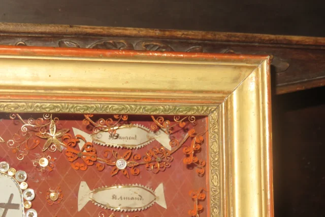 19th CENTURY  RELIQUARY