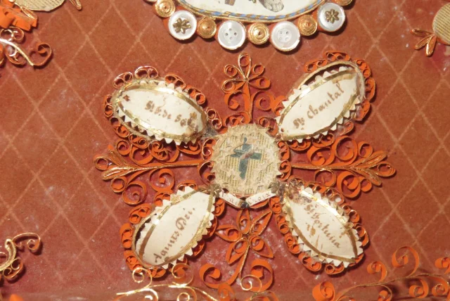 19th CENTURY  RELIQUARY