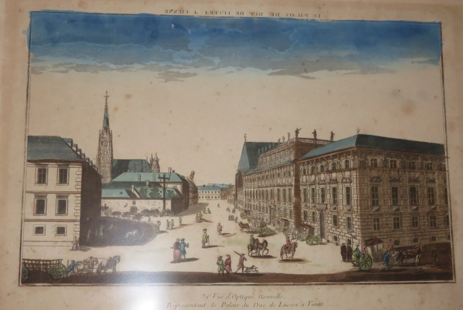 OPTISCHE ANSICHT DES 18. JAHRHUNDERTS