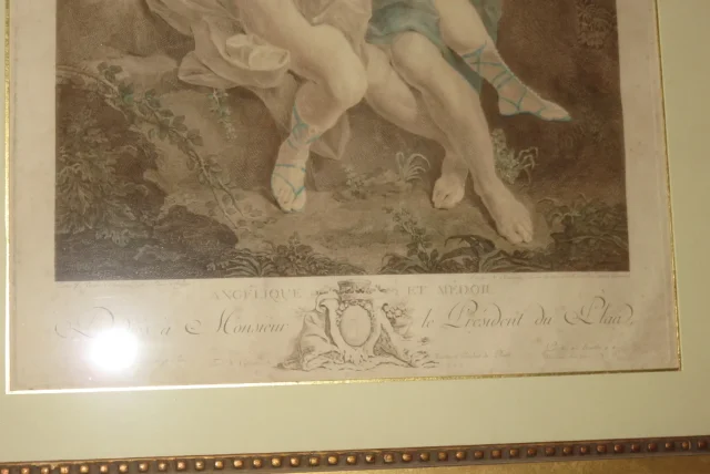 18th CENTURY FRENCH PRINT