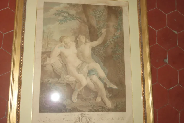 18th CENTURY FRENCH PRINT