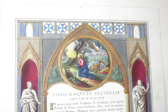 Canon d'Autel Eglise、TriptyqueépoqueFin19ème。