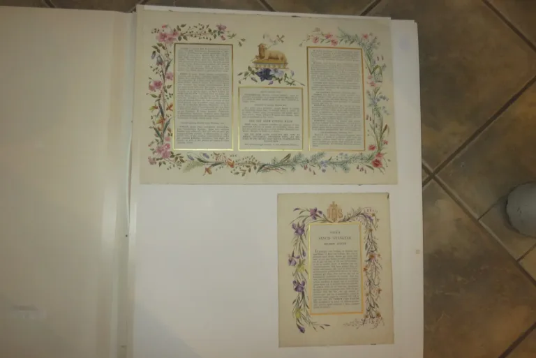 Canon d'Autel Eglise avec l'Agnus Deï, époque Fin 19ème.
