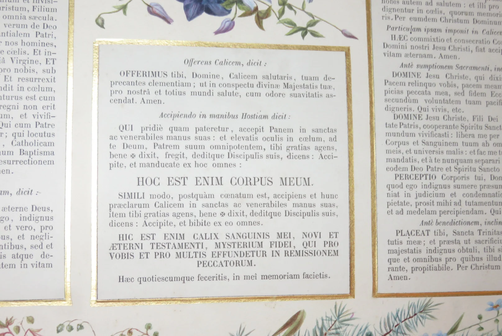 ALTAR CARD