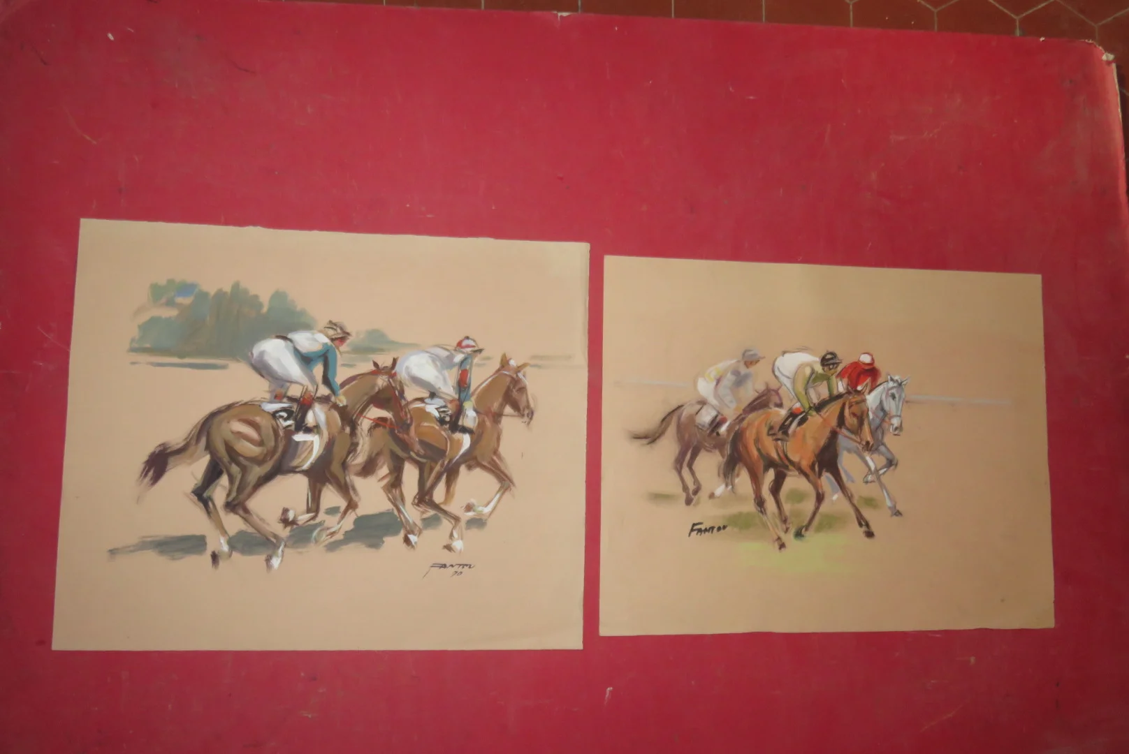 20th CENTURY WATER COLOURS