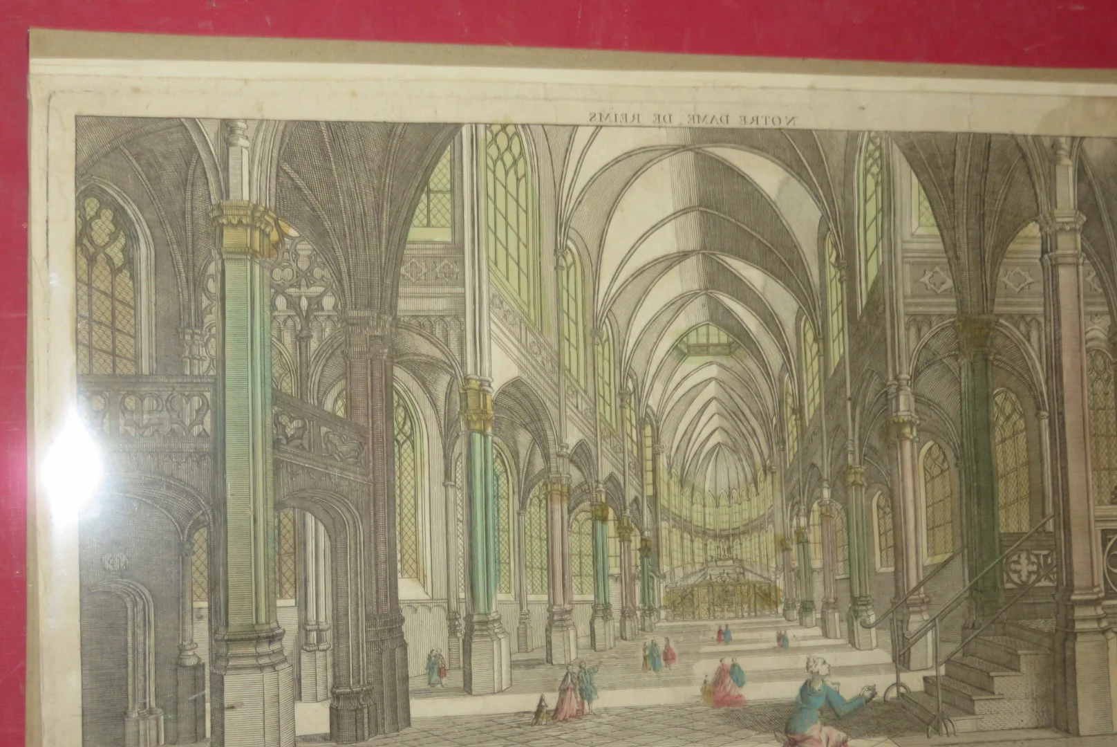 OPTICAL VIEW OF NOTRE DAME OF REIMS