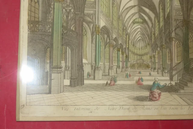 OPTICAL VIEW OF NOTRE DAME OF REIMS