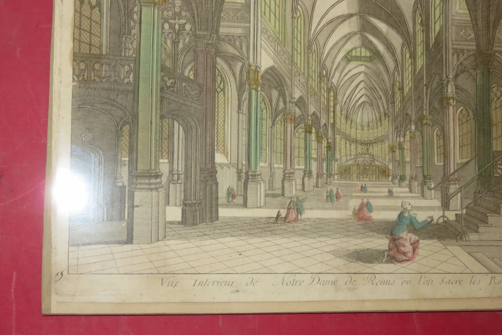 OPTICAL VIEW OF NOTRE DAME OF REIMS