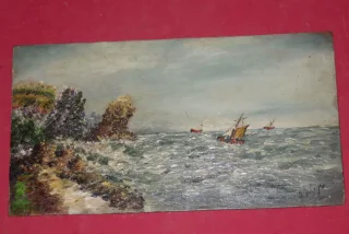 EARLY 20th CENTURY SEA SCAPE