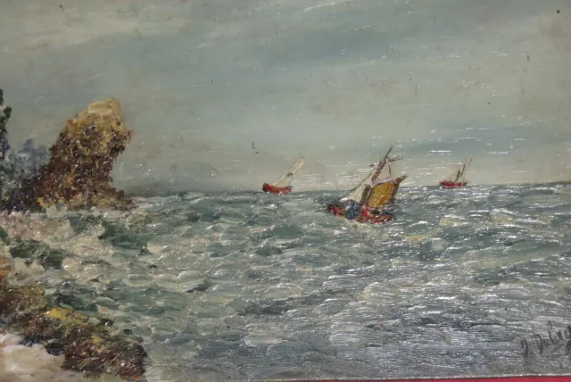 Petite  Marine, tableau époque début 20ème.