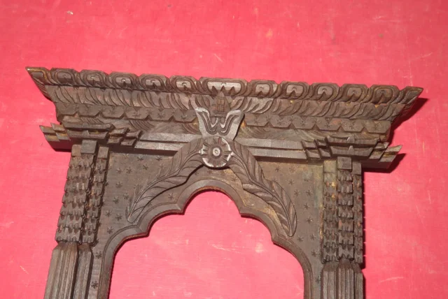 Cadre En Bois Sculpté, époque 19ème.