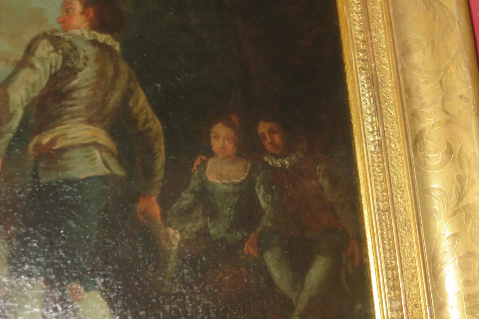 ScèneGalante Avec Musiciens、Peintureépoque18ème。