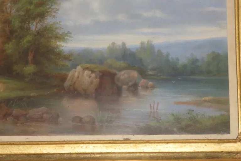 FRANZÖSISCHE LANDSCHAFT DES 19. JAHRHUNDERTS