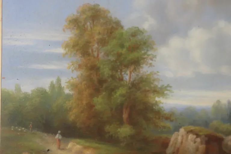 FRANZÖSISCHE LANDSCHAFT DES 19. JAHRHUNDERTS