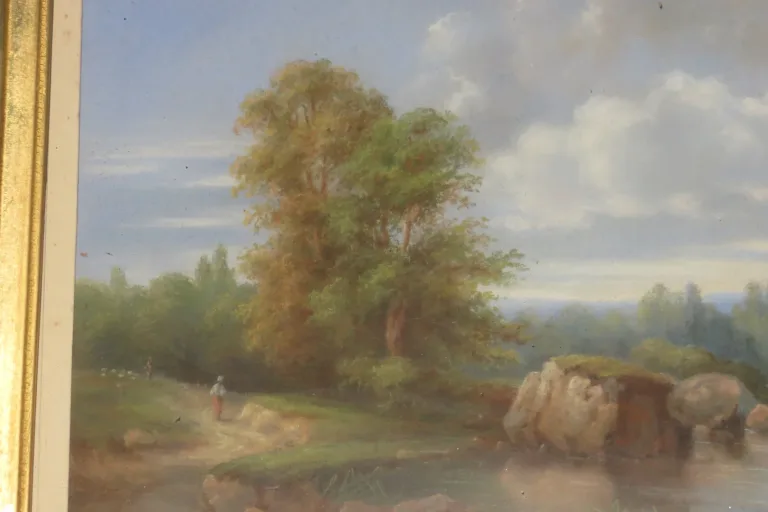 FRANZÖSISCHE LANDSCHAFT DES 19. JAHRHUNDERTS