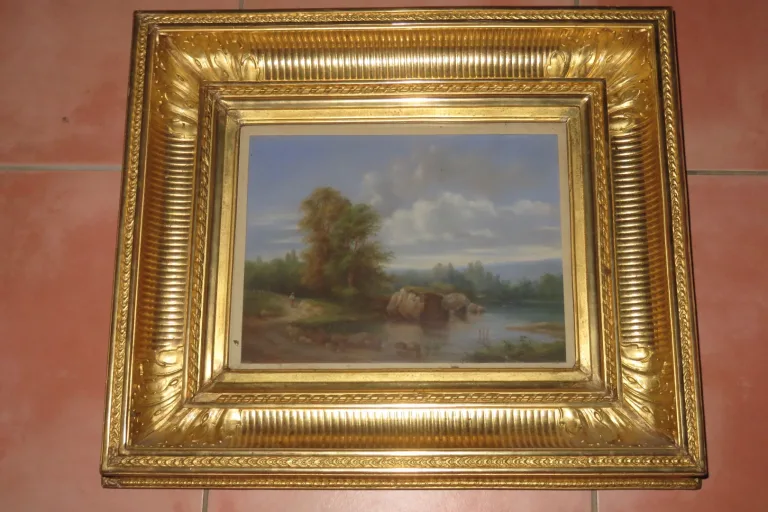 FRANZÖSISCHE LANDSCHAFT DES 19. JAHRHUNDERTS
