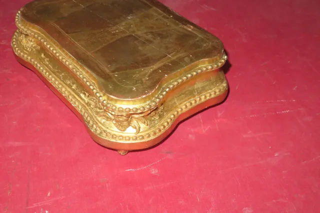 GILTWOOD PEDESTALS