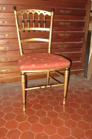 PAAR NAPOLEON III PERIODE STOELEN