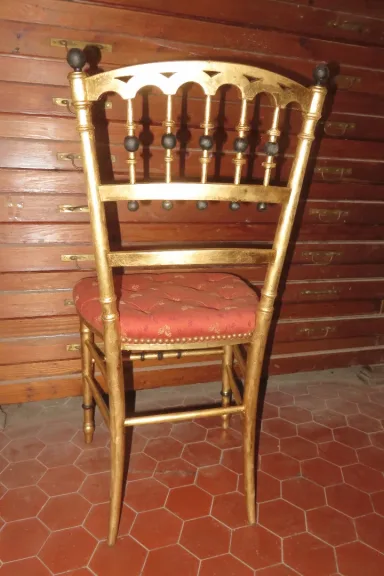 PAAR NAPOLEON III PERIODE STOELEN