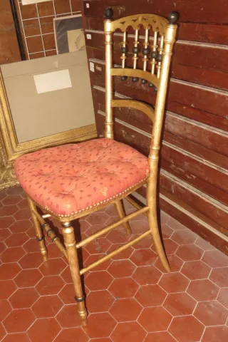 Paire De Chaises époque 19ème, Napoléon III.