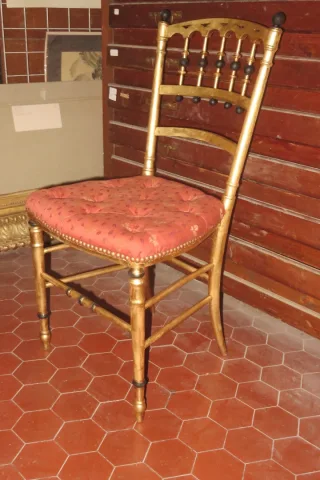 Paire De Chaises époque 19ème, Napoléon III.