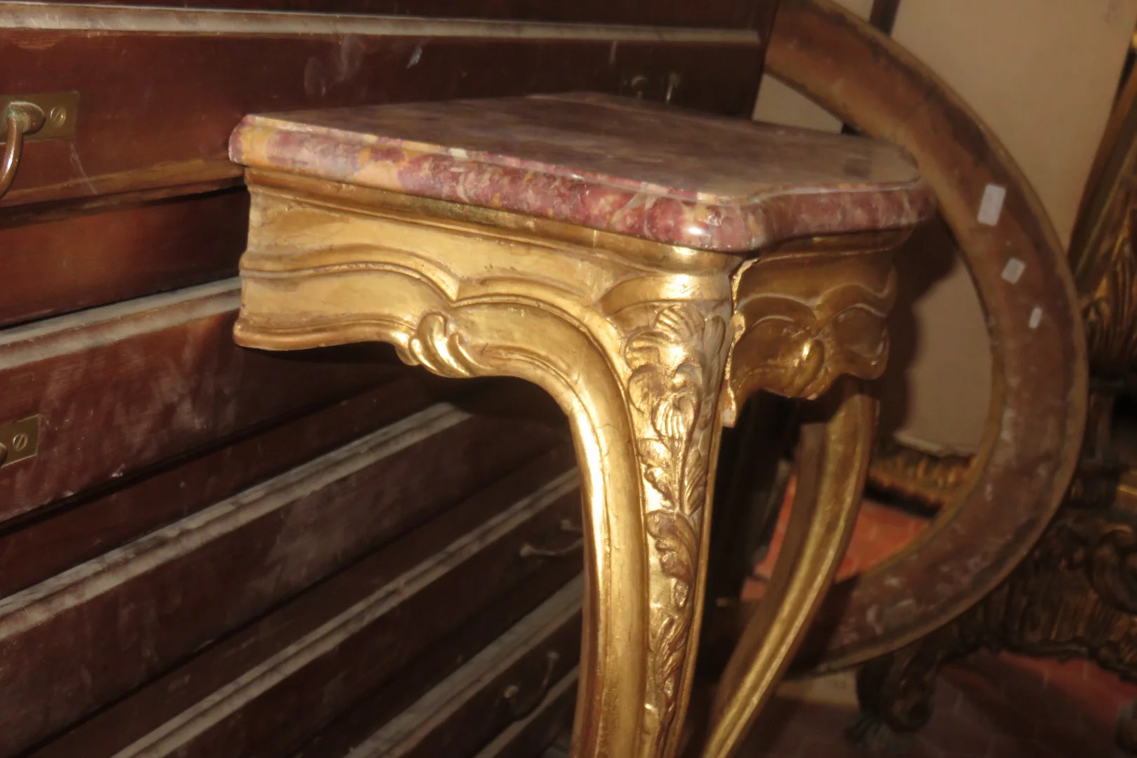 PAIR OF CONSOLE TABLES