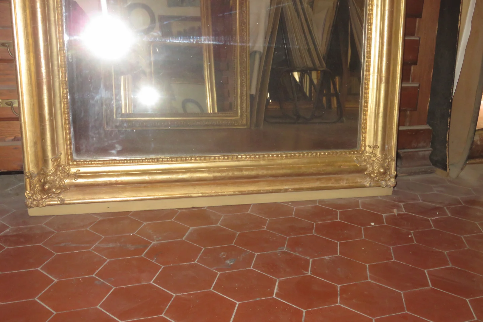 LOUIS PHILIPPE PERIOD MIRROR