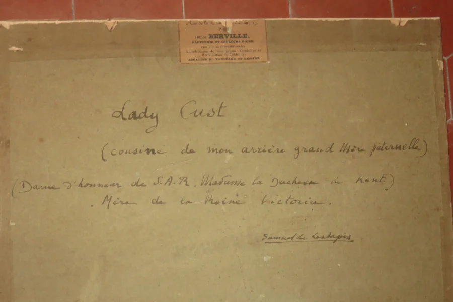 IMPRESIÓN DEL SIGLO XIX de LADY CUST