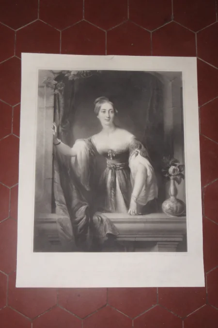 IMPRESIÓN DEL SIGLO XIX de LADY CUST