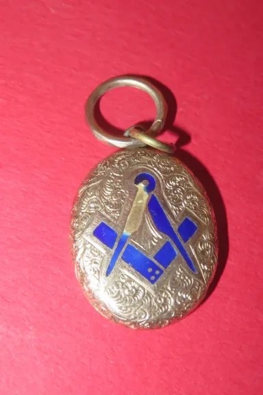 Médaillon  Maçonnique En Or,  époque 19ème.