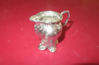 Pot à Lait En Argent Massif, époque Fin 19ème.