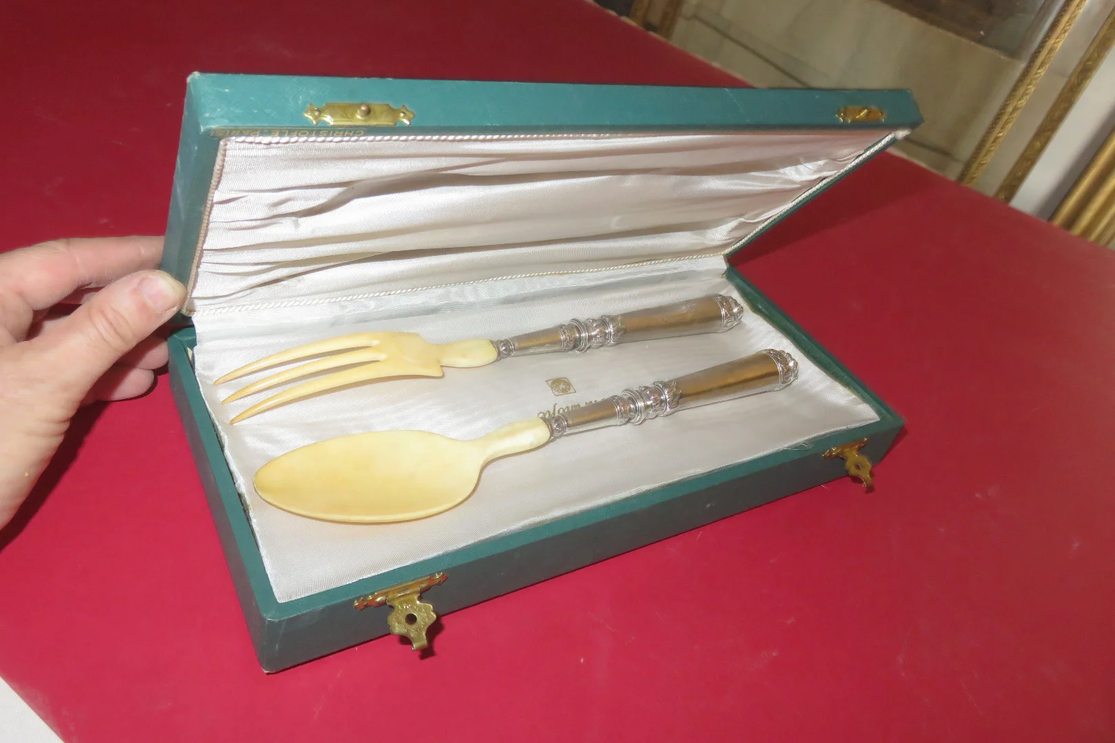 SILBER-SALAT-SERVIER-SET