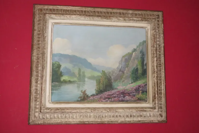 Paysage Dans l'Esprit De l'école De Crozant, Tableau époque Début 20 ème.