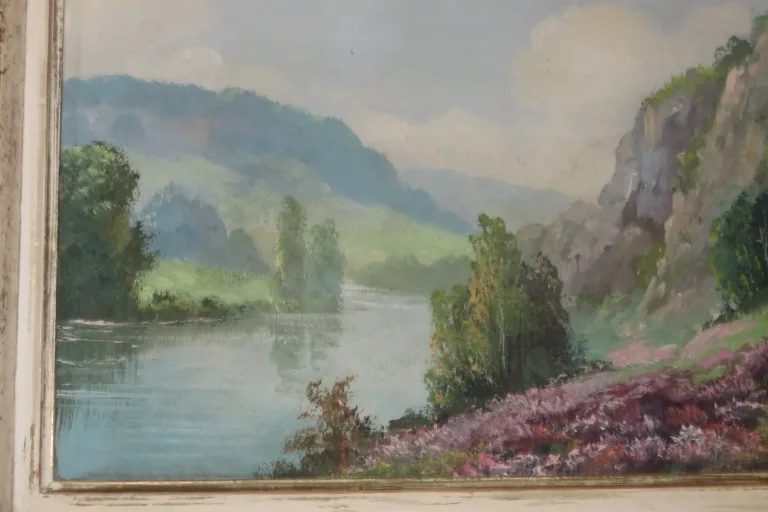 Paysage Dans l'Esprit De l'école De Crozant, Tableau époque Début 20 ème.