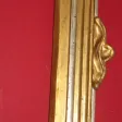 Cadre époque  Art Nouveau,  Début 20 ème,  En Bois  Doré Et Argenté.