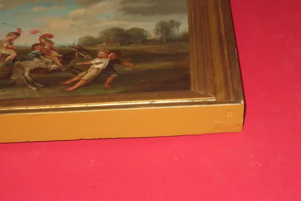 Les Amusements Enfantins, Tableau Début 19ème.