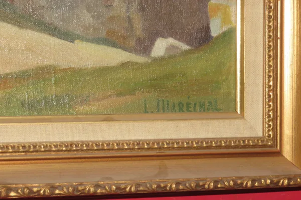 GEMÄLDE signiert Louis Marechal,