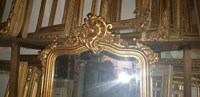 LOUIS PHILIPPE PERIOD MIRROR