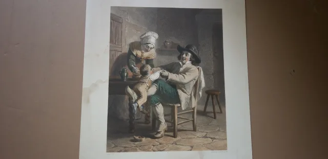 19th CENTURY ETCHING