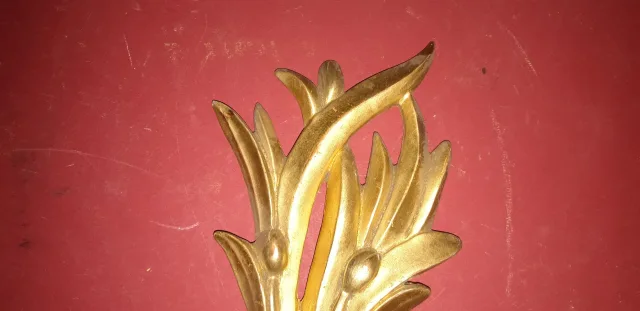 Paire d'élements Décoratifs, Embrasses à Rideaux, époque 19ème.