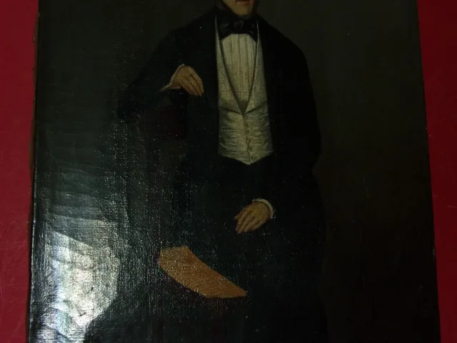 Portrait d'Un Homme De Qualité, époque 19ème.