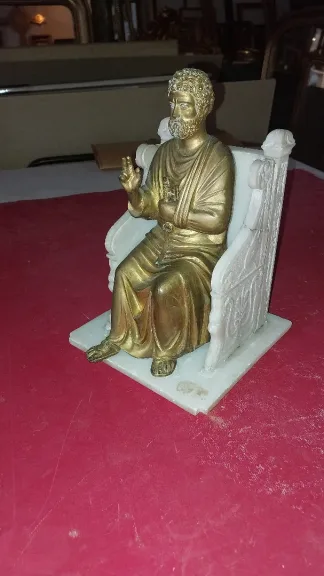 STATUETTE DES HEILIGEN PETRUS