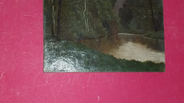 19th CENTURY PAINTING OF MORTEFONTAINE
