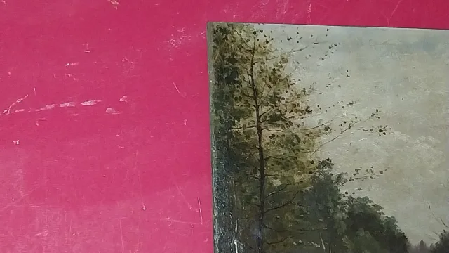 19th CENTURY PAINTING OF MORTEFONTAINE