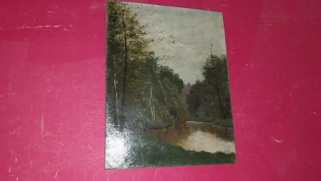 19th CENTURY PAINTING OF MORTEFONTAINE