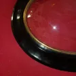 Cadre Ovale, époque 19ème,  Napoléon III , Verre Bombé.