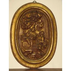 GILTWOOD-BILD AUS DEM 18. JAHRHUNDERT