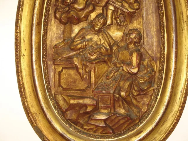 18th CENTURY GILTWOOD IMAGE