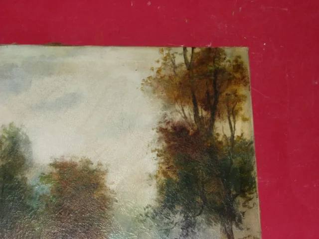 オートンの湖を描いた 19 世紀の絵画