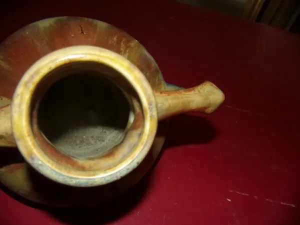 Vase,  Grès, Signé Méténier,  époque Début 20 ème.